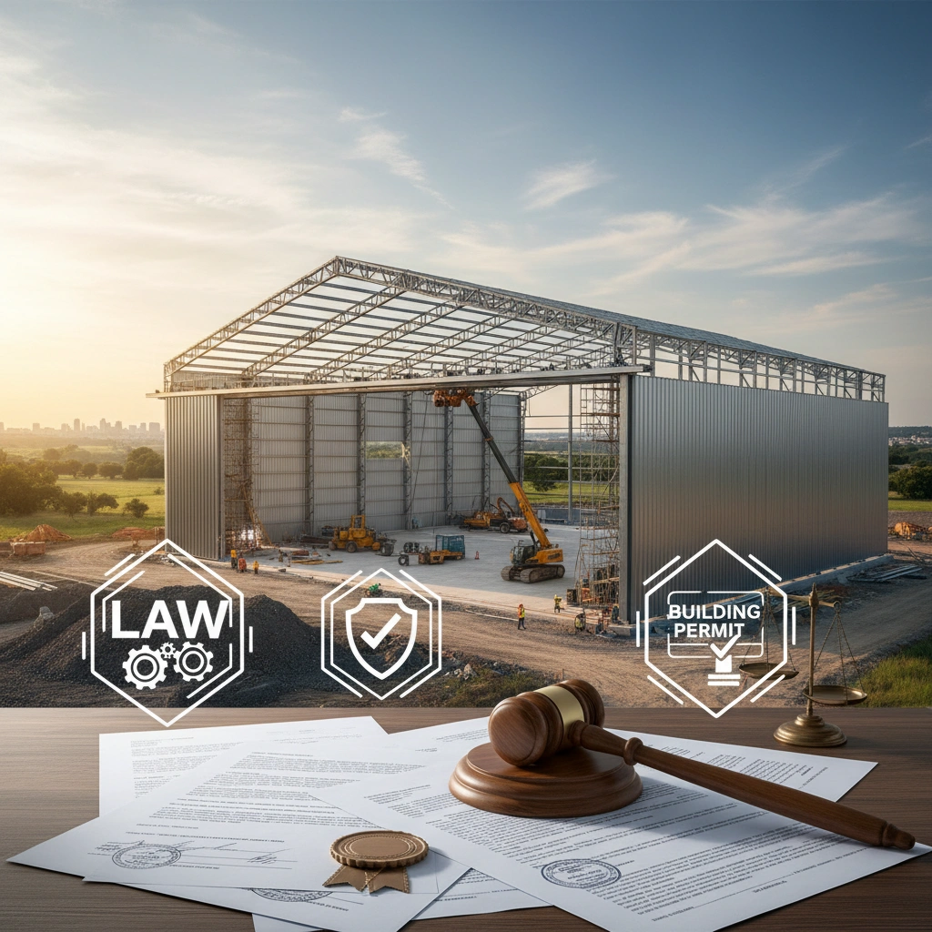 фото Нужно ли разрешение на строительство ангара: разбор законодательства