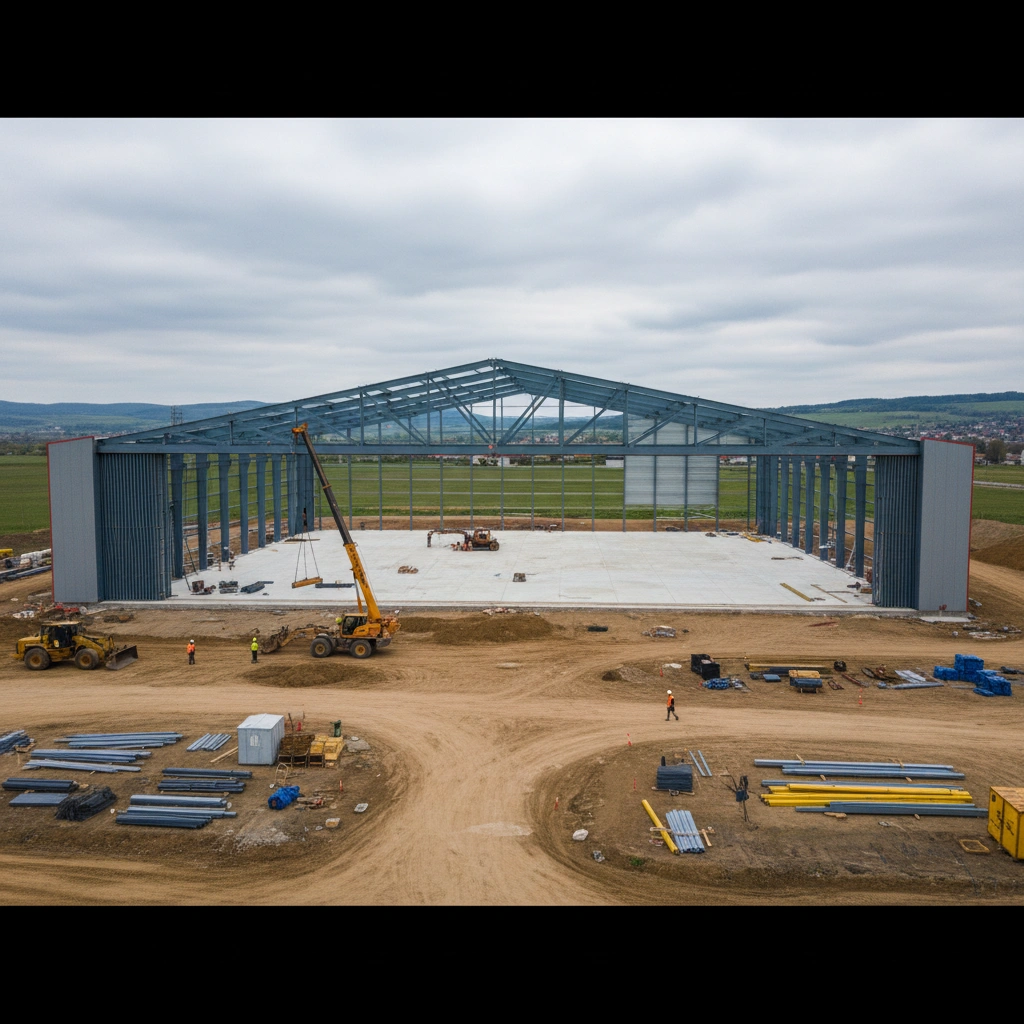Ангар площадью 1000 м²: стоимость и этапы строительства фото статьи