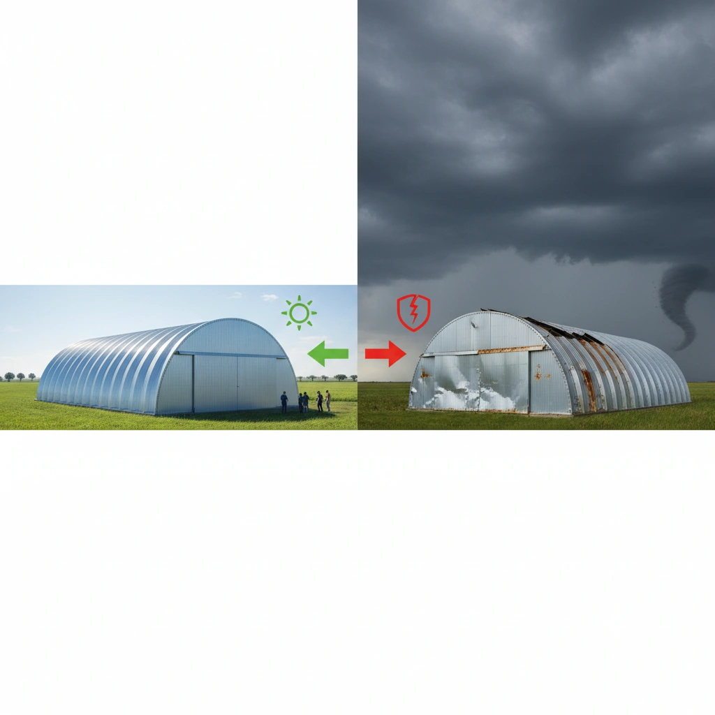 Бескаркасное строительство ангаров: плюсы и минусы фото статьи