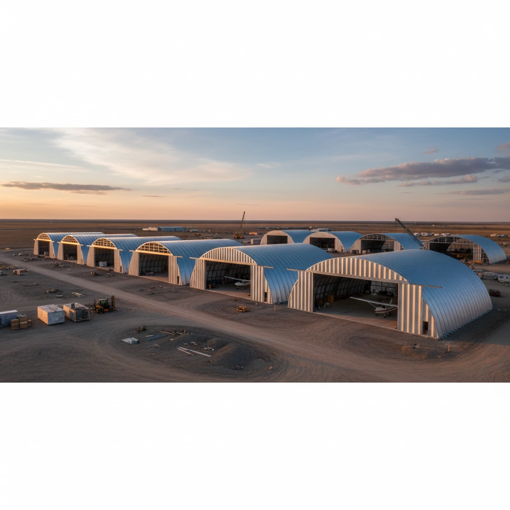 Арочные ангары: особенности строительства и эксплуатации фото статьи