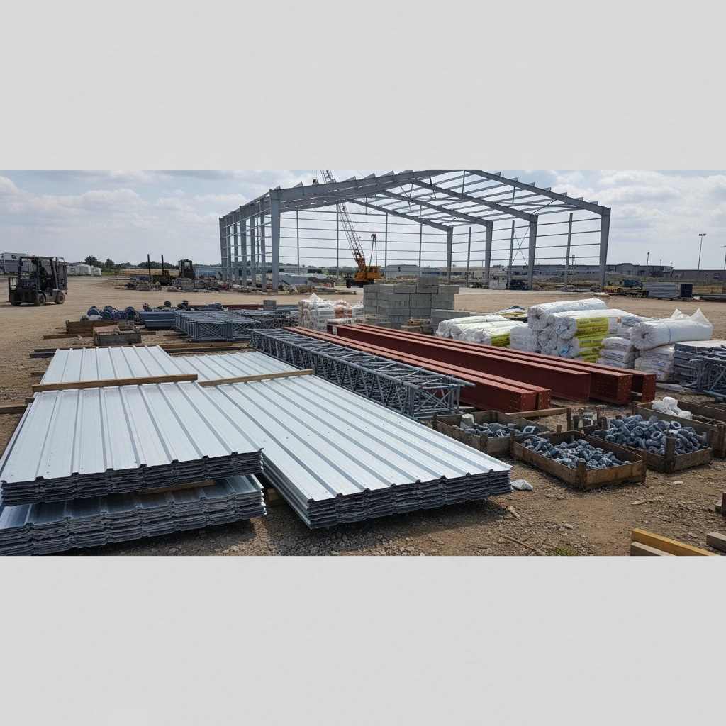 Материалы для строительства металлических ангаров и их характеристики фото статьи