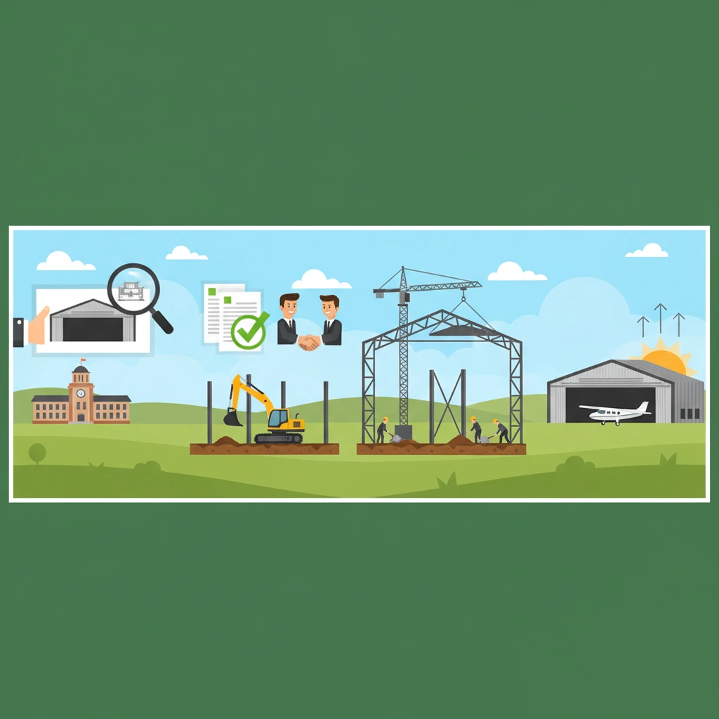 Как получить разрешение на строительство ангара: пошаговая инструкция фото статьи