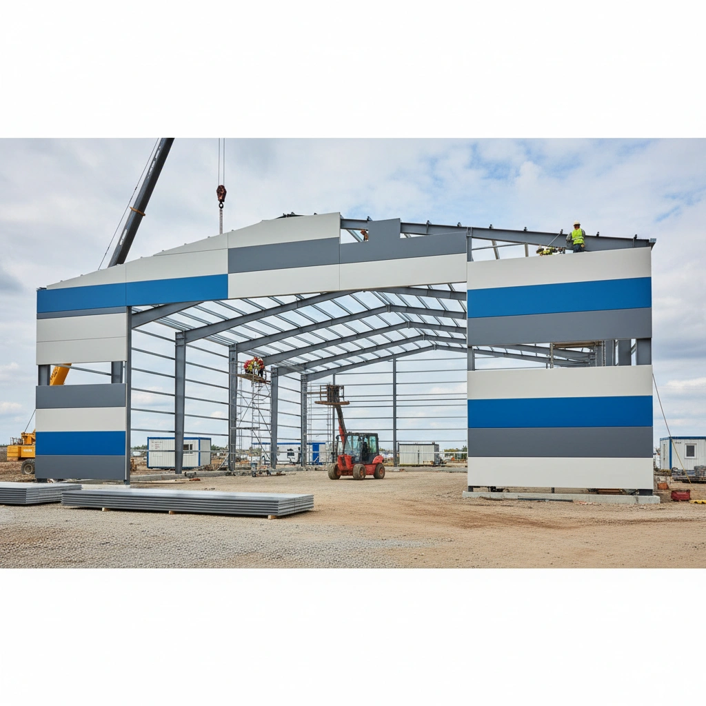 Строительство ангаров из сэндвич‑панелей: преимущества и недостатки фото статьи