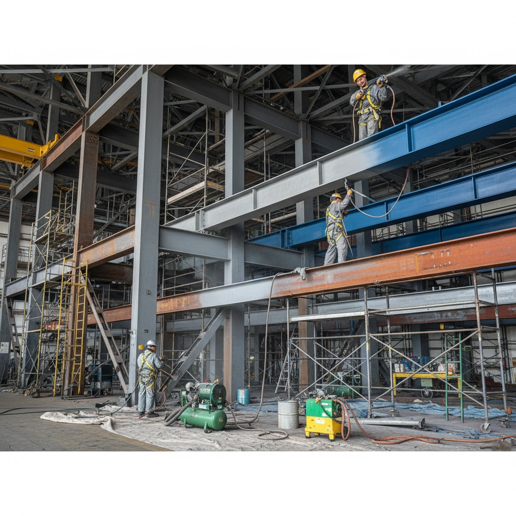 Антикоррозийная защита металлоконструкций ангара: эффективные методы фото статьи