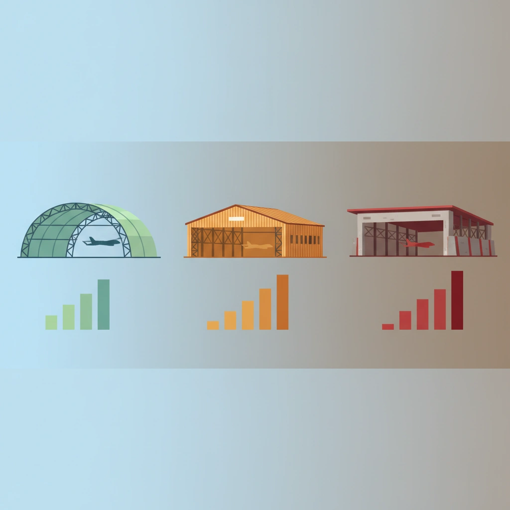 Сравнение стоимости строительства ангаров разных типов | статья от завода АПМ
