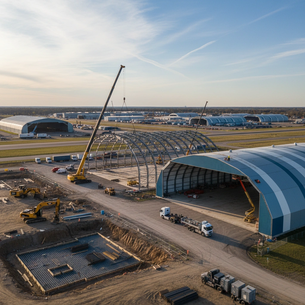 Тендеры на строительство ангаров: как участвовать и побеждать | статья от завода АПМ