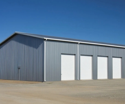 Сборный ангар для хранения техники 65х40х8 м