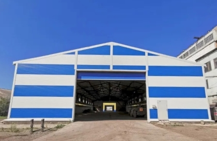 Ангар из сэндвич панелей 26х15,5х6 м