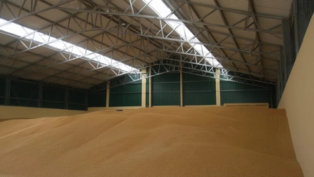 Ангар для зерна 68х20х9 м