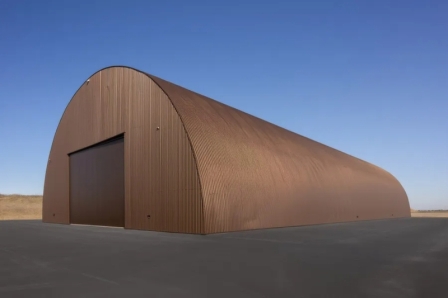 Арочный теплый ангар под склад 68х20х10 м